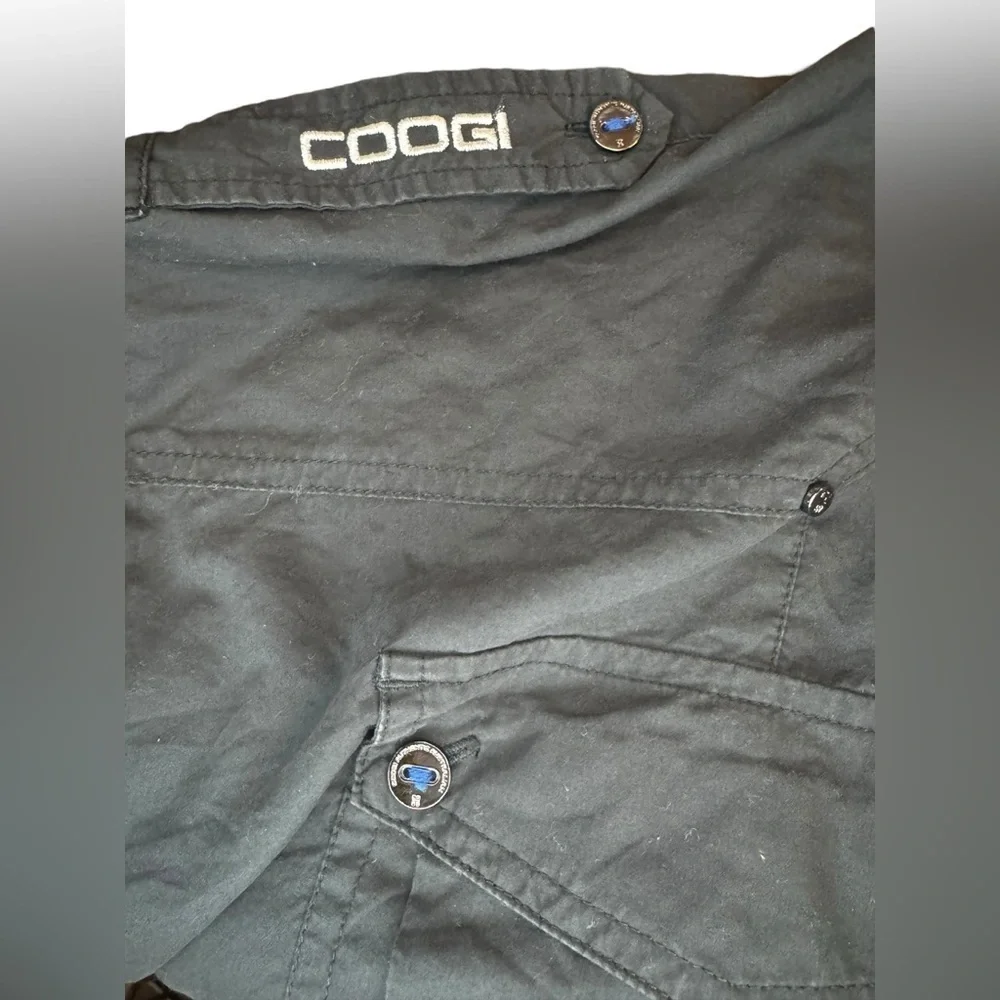 Coogi Vintage Long Sleeve Button Up Shirt Size 6XL Black